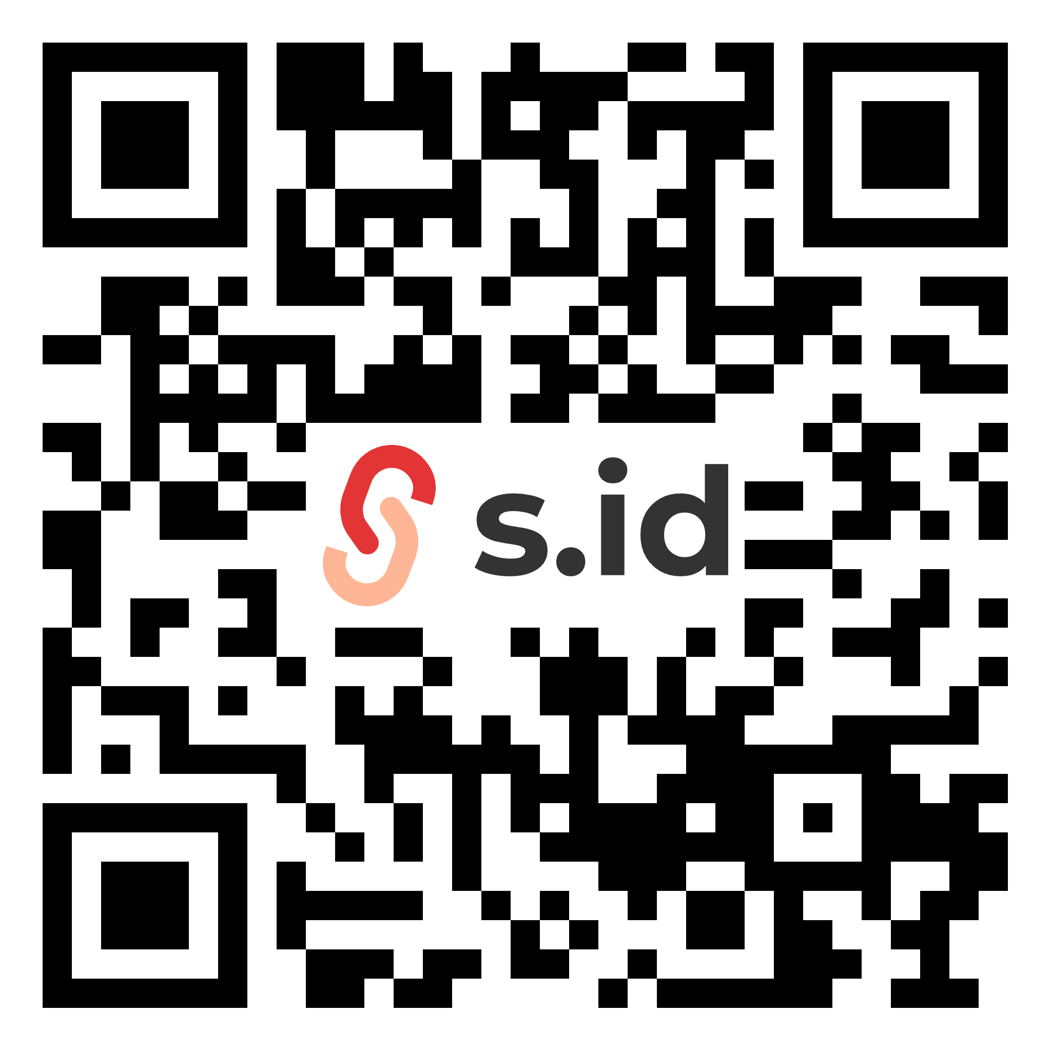 Kode QR untuk mendaftar program AI-Powered Data Analyst